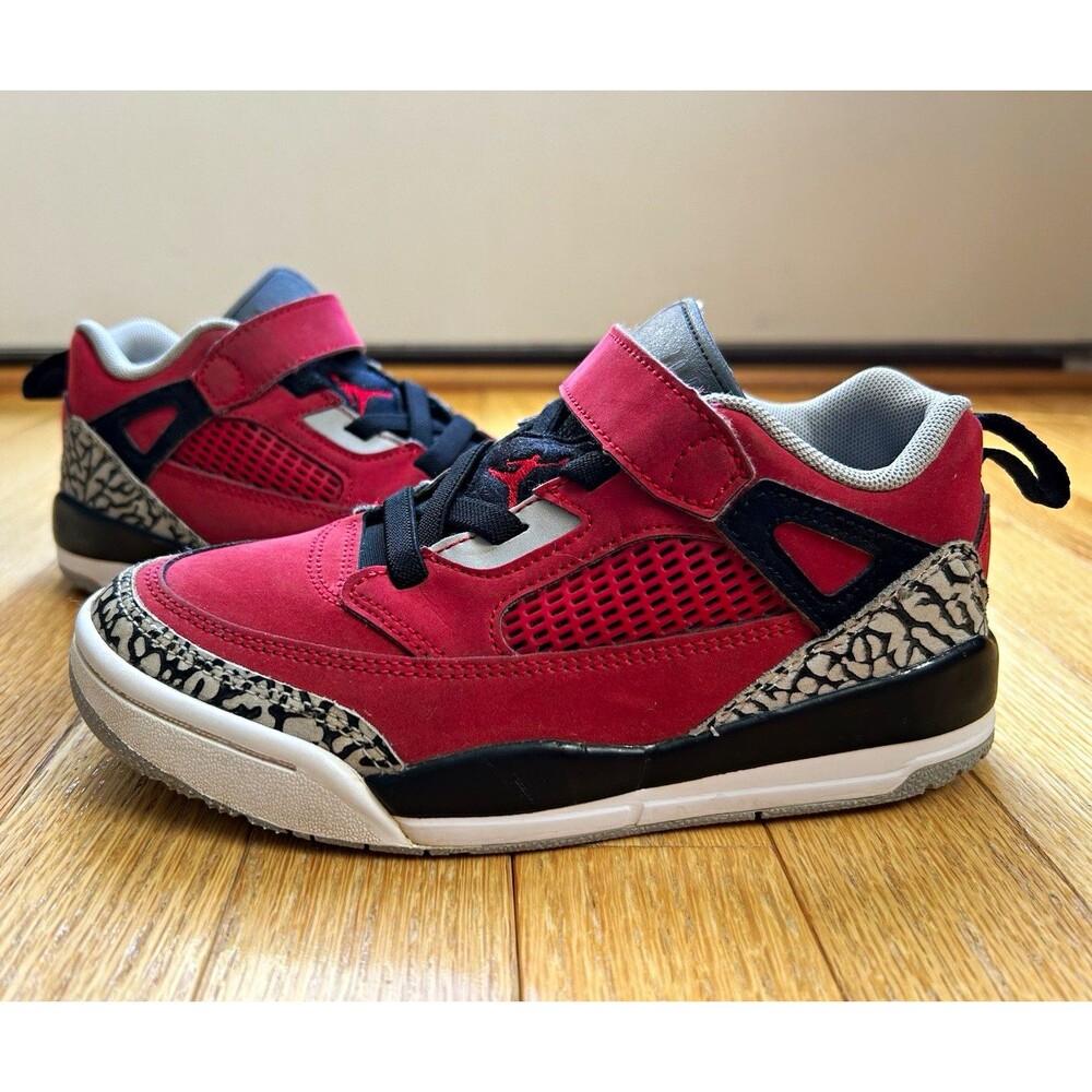 Jordan Air Jordan Spizike FQ3951-600 Red/Black/Gray Hook & Loop Kids 1Y